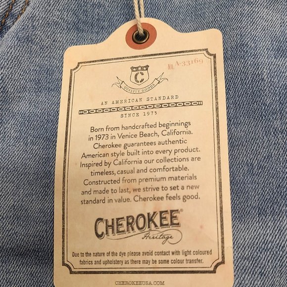 Cherokee Skinny Jeans - Raw Hem, NWT - Picture 7 of 7
